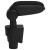 Cotieră auto, negru, 15,5x32x(41-54) cm ABS GartenMobel Dekor