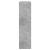 Dulap înalt cu uși, gri beton, 68x37x142 cm, lemn compozit GartenMobel Dekor