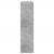 Dulap înalt cu uși, gri beton, 68x37x142 cm, lemn compozit GartenMobel Dekor