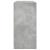 Dulap, gri beton, 102x37x75,5 cm, lemn prelucrat GartenMobel Dekor