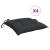 Perne de scaun, 4 buc., negru, 40x40x7 cm, textil oxford GartenMobel Dekor