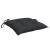 Perne de scaun, 4 buc., negru, 40x40x7 cm, textil oxford GartenMobel Dekor