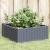 Jardinieră de grădină cu țăruși, gri, 42,5x42,5x28,5 cm, PP GartenMobel Dekor