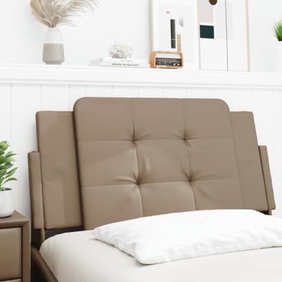 Pernă pentru tăblie pat, cappuccino, 100 cm, piele artificială GartenMobel Dekor