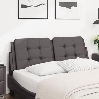 Pernă pentru tăblie, gri, 120 cm, piele artificială GartenMobel Dekor