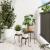 Suporturi pentru plante, 3 buc., cărămiziu și alb, ceramică GartenMobel Dekor
