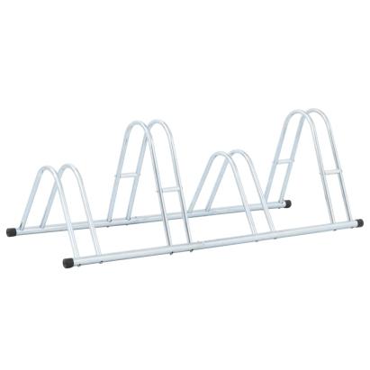 Suport de sine stătător pentru 4 biciclete, oțel galvanizat GartenMobel Dekor