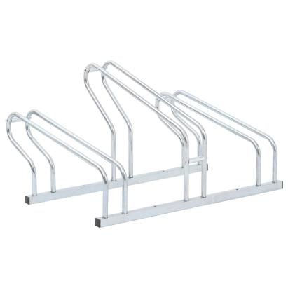 Suport de sine stătător pentru 3 biciclete, oțel galvanizat GartenMobel Dekor