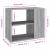 Dulap lateral, gri sonoma, 60x30x50 cm, lemn prelucrat GartenMobel Dekor