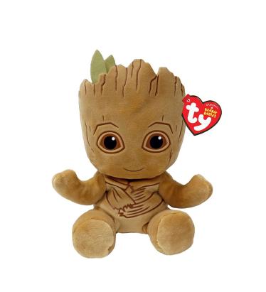 PLUS TY 15CM BEANIE BABIES SOFT MARVEL GROOT SuperHeroes ToysZone