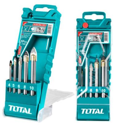 TOTAL - SET 5 BURGHIE PENTRU STICLA PowerTool TopQuality