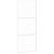 Ușă glisantă, alb, 90x205 cm, sticlă securizată/aluminiu GartenMobel Dekor