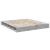 Cadru de pat, gri beton, 200x200 cm, lemn prelucrat GartenMobel Dekor