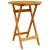 Set de bistro pliabil, 3 piese, lemn masiv de acacia GartenMobel Dekor