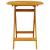 Set de bistro pliabil, 3 piese, lemn masiv de acacia GartenMobel Dekor