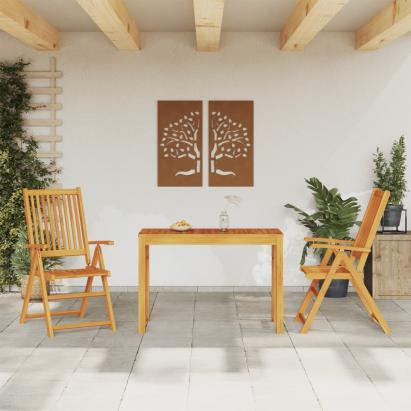 Set mobilier de grădină, 3 piese, lemn masiv de acacia GartenMobel Dekor