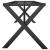 Picioare Măsuță de cafea X-Frame 140x30x43 cm Fontă GartenMobel Dekor