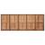 Masă grădină, blat din lemn acacia, negru 240x90x75cm poliratan GartenMobel Dekor