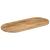 Blat de masă oval, 100x40x2,5 cm, lemn masiv de mango GartenMobel Dekor