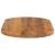 Blat de masă oval, 80x40x3,8 cm, lemn masiv de mango GartenMobel Dekor