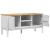 Dulap TV "FLORO", alb, 114x43x55 cm, lemn masiv de pin GartenMobel Dekor