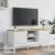 Dulap TV "FLORO", alb, 114x43x55 cm, lemn masiv de pin GartenMobel Dekor