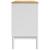 Dulap FLORO, alb, 114x43x74 cm, lemn masiv de pin GartenMobel Dekor