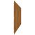 Borduri de gazon 10 buc. 25x103 cm oțel Corten flexibil GartenMobel Dekor