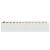 Cadru de pat, alb, 75x190 cm, lemn prelucrat GartenMobel Dekor