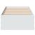 Cadru de pat, alb, 75x190 cm, lemn prelucrat GartenMobel Dekor