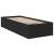 Cadru de pat, negru, 75x190 cm, lemn prelucrat GartenMobel Dekor