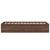 Cadru de pat, stejar maro, 75x190 cm, lemn prelucrat GartenMobel Dekor