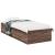Cadru de pat, stejar maro, 75x190 cm, lemn prelucrat GartenMobel Dekor