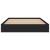 Cadru de pat, negru, 100x200 cm, lemn prelucrat GartenMobel Dekor
