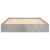 Cadru de pat, gri beton, 100x200 cm, lemn prelucrat GartenMobel Dekor