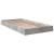 Cadru de pat, gri beton, 100x200 cm, lemn prelucrat GartenMobel Dekor