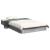 Cadru de pat, gri beton, 100x200 cm, lemn prelucrat GartenMobel Dekor