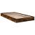 Cadru de pat, stejar fumuriu, 100x200 cm, lemn prelucrat GartenMobel Dekor