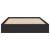 Cadru de pat, negru, 90x200 cm, lemn prelucrat GartenMobel Dekor