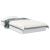Cadru de pat, alb, 75x190 cm, lemn prelucrat GartenMobel Dekor