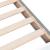 Cadru de pat, alb, 75x190 cm, lemn prelucrat GartenMobel Dekor