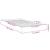 Cadru de pat, gri beton, 75x190 cm, lemn prelucrat GartenMobel Dekor