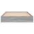 Cadru de pat, gri sonoma, 75x190 cm, lemn prelucrat GartenMobel Dekor