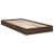 Cadru de pat, stejar maro, 75x190 cm, lemn prelucrat GartenMobel Dekor