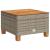 Set canapele de grădină, 7 piese, cu perne, gri, poliratan GartenMobel Dekor