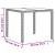 Set mobilier grădină perne 3 piese negru poliratan/lemn acacia GartenMobel Dekor
