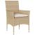Set mobilier grădină cu perne 9 piese bej poliratan/lemn acacia GartenMobel Dekor