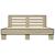 Cadru de pat, stejar sonoma, 150x200cm, lemn prelucrat și metal GartenMobel Dekor