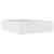 Cadru de pat, alb, 160x200 cm, lemn prelucrat GartenMobel Dekor