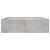 Cadru de pat, gri beton, 160x200 cm, lemn prelucrat GartenMobel Dekor